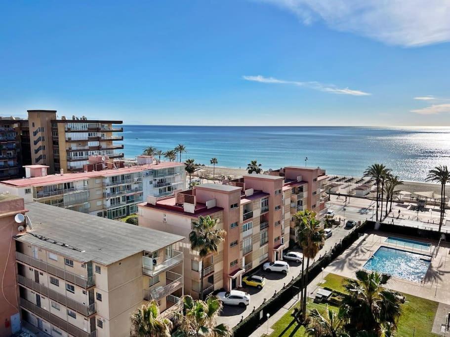 Bonito Atico En Primera Linea De Playa Con Piscina フエンヒロラ エクステリア 写真