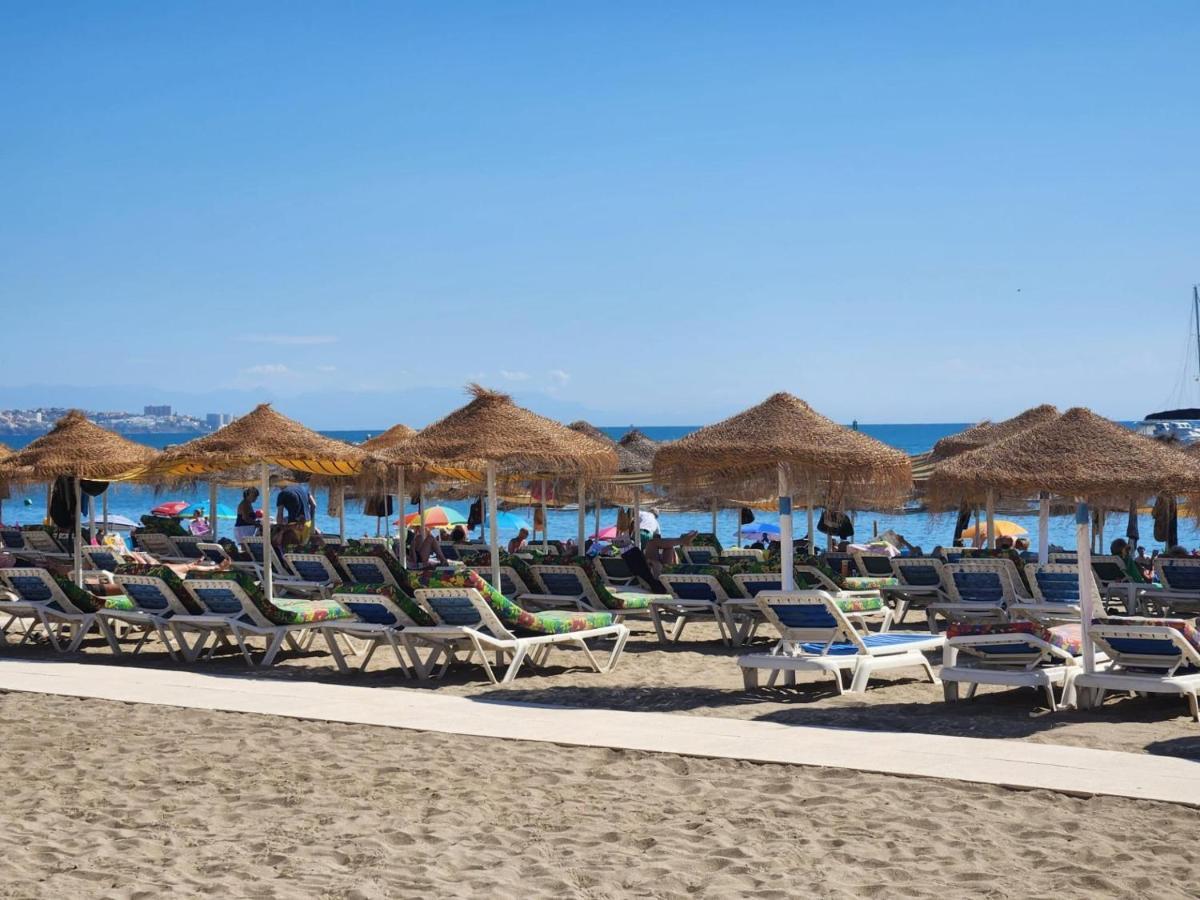 Bonito Atico En Primera Linea De Playa Con Piscina フエンヒロラ エクステリア 写真